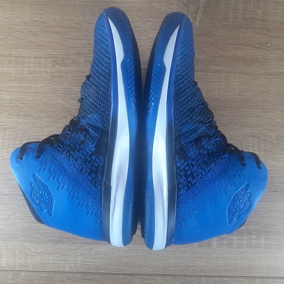 Nike Air Jordan XXX1 31 Flight Speed Royal Blue/Black/White Men's size 9 - Picture 9 of 16